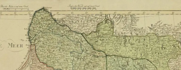 General-Karte von den Preußischen, Russischen und Oestreichischen Besitzungen im ehemaligen Polen