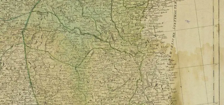 General-Karte von den Preußischen, Russischen und Oestreichischen Besitzungen im ehemaligen Polen
