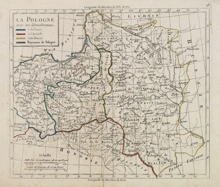 La Pologne, avec ses démembrements,