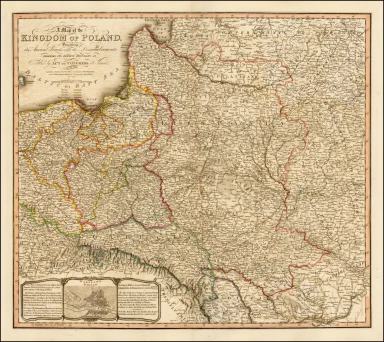 A Map of the KINGDOM OF POLAND ...4th Ed.,