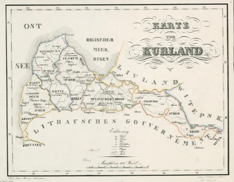 KARTE von KURLAND,