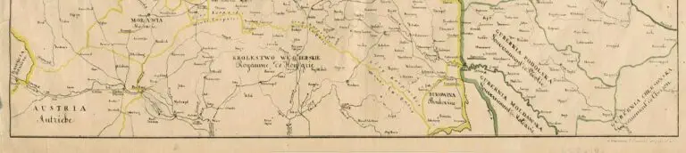 Mappa Polski i Krajów okolicznych