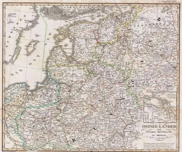 OSTSEE- LAENDER UND Inneres RUSSLAND bis MOSKAU,