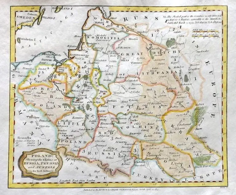 POLAND: Shewing the Claims of Russia, Prussia and Austria from the beft Authorities,