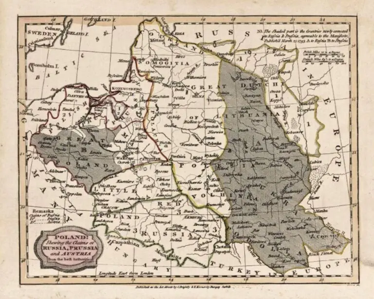 POLAND: Shewing the Claims of Russia, Prussia and Austria from the beft Authorities,