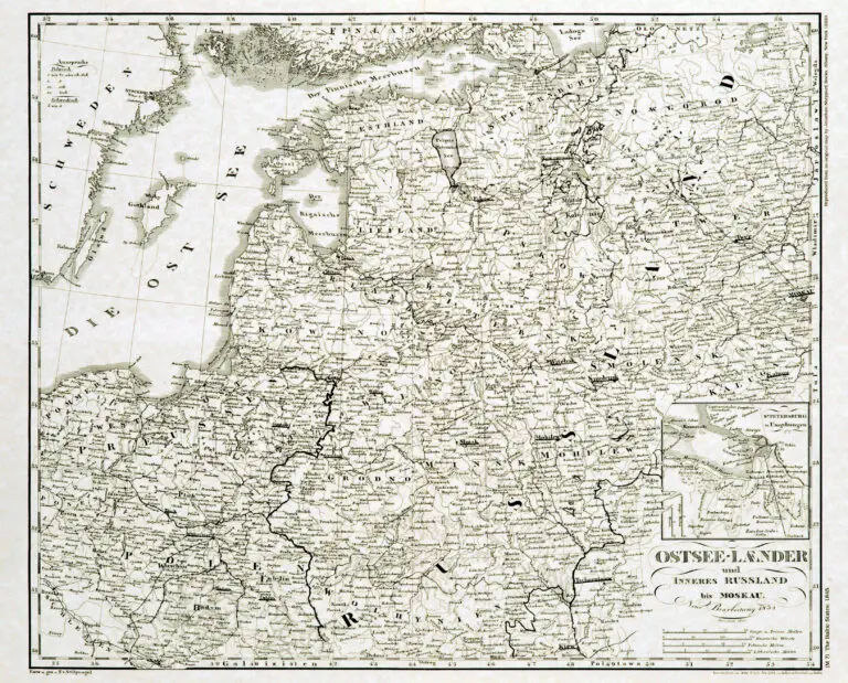 OSTSEE-LAENDER und INNERES RUSSLAND Bis MOSKAU,