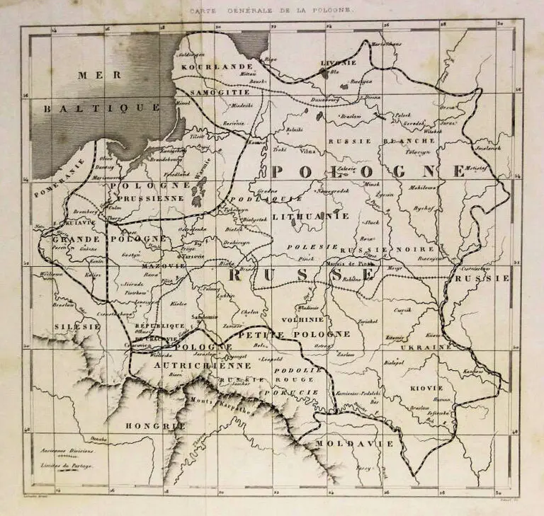 Carte Générale de la Pologne,
