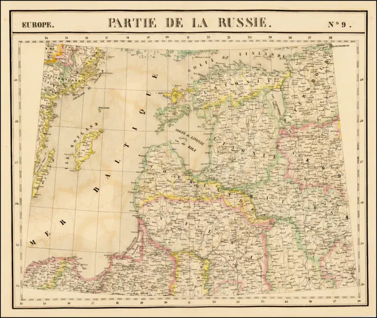 EUROPE No,9. PARTIE DE LA RUSSIE,