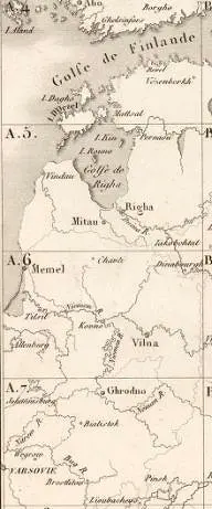 Carte de la Russie Européenne en LXXVII feuilles exécutée au Depôt general de la Guerre,