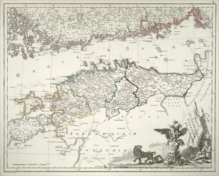 Russian Atlas of 42 maps of 44 guberniyas