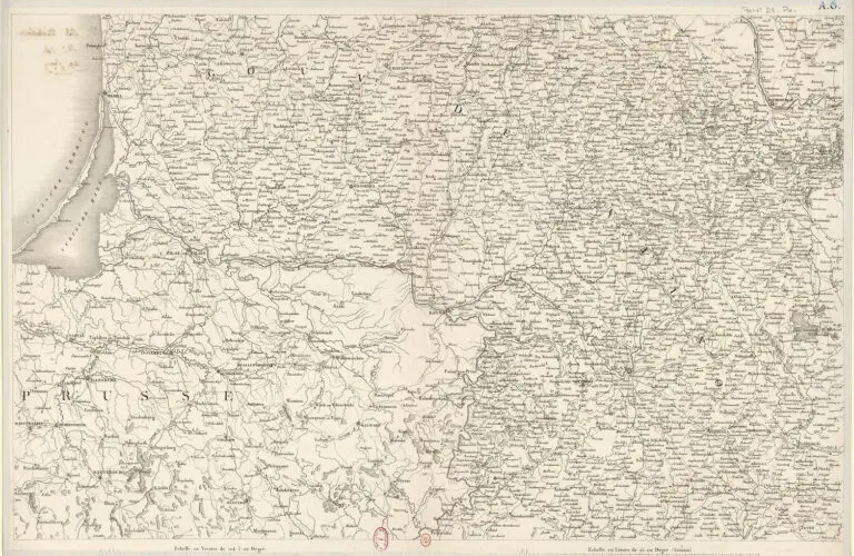 Carte de la Russie Européenne en LXXVII feuilles exécutée au Depôt general de la Guerre,