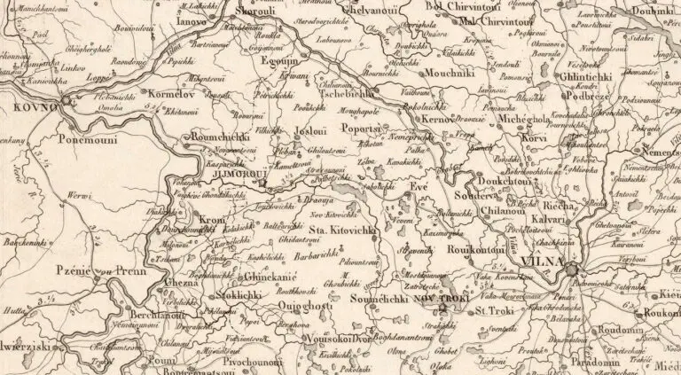Carte de la Russie Européenne en LXXVII feuilles exécutée au Depôt general de la Guerre,