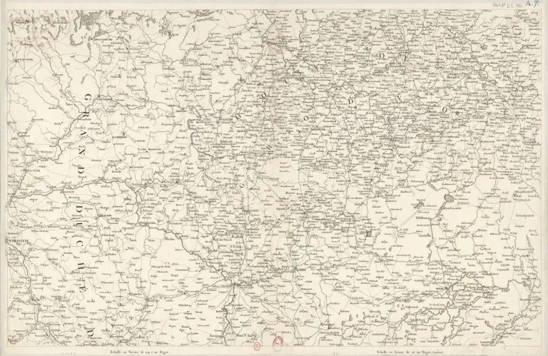 Carte de la Russie Européenne en LXXVII feuilles exécutée au Depôt general de la Guerre,
