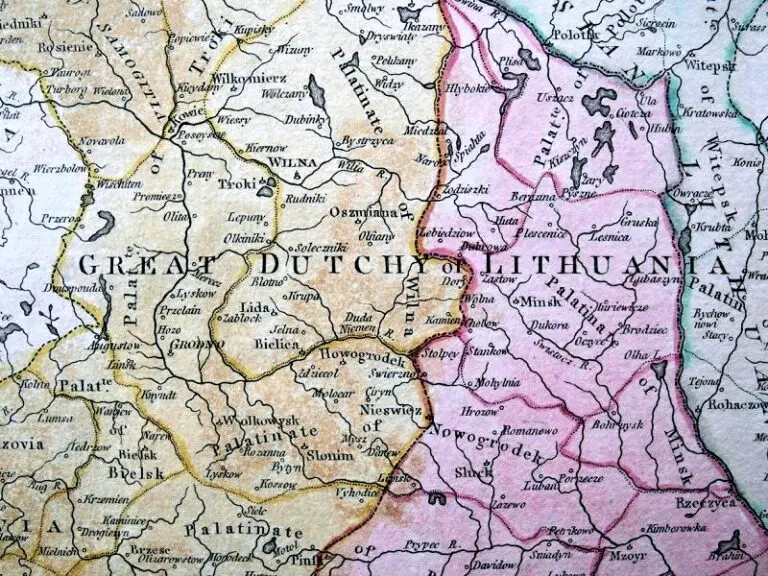 A New and Accurate Map of Poland with its dismemberd Provinces...