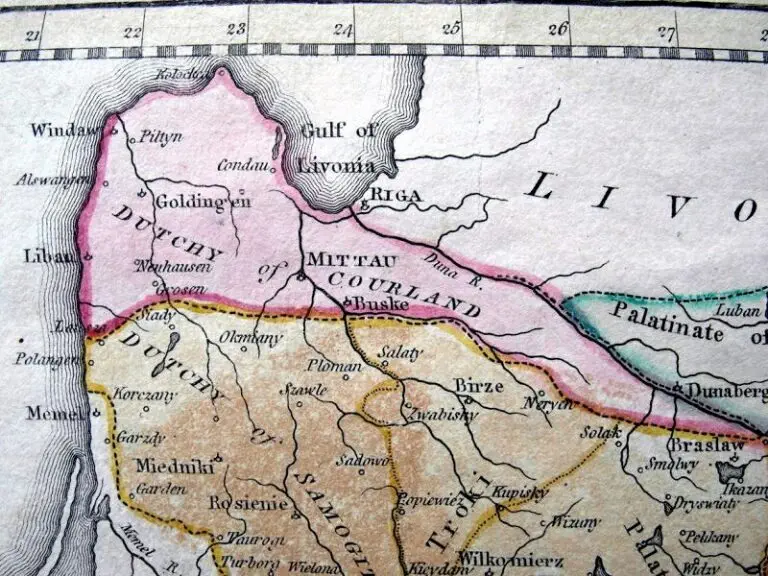 A New and Accurate Map of Poland with its dismemberd Provinces...