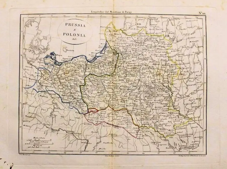 Prussia e Polonia, 1815,