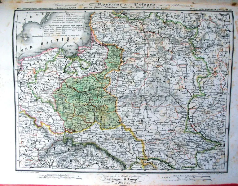 Carte Generale du Royaume de Pologne...
