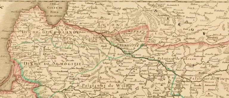 Carte des Etats de Pologne et du Grand-Duche de Lithuanie...