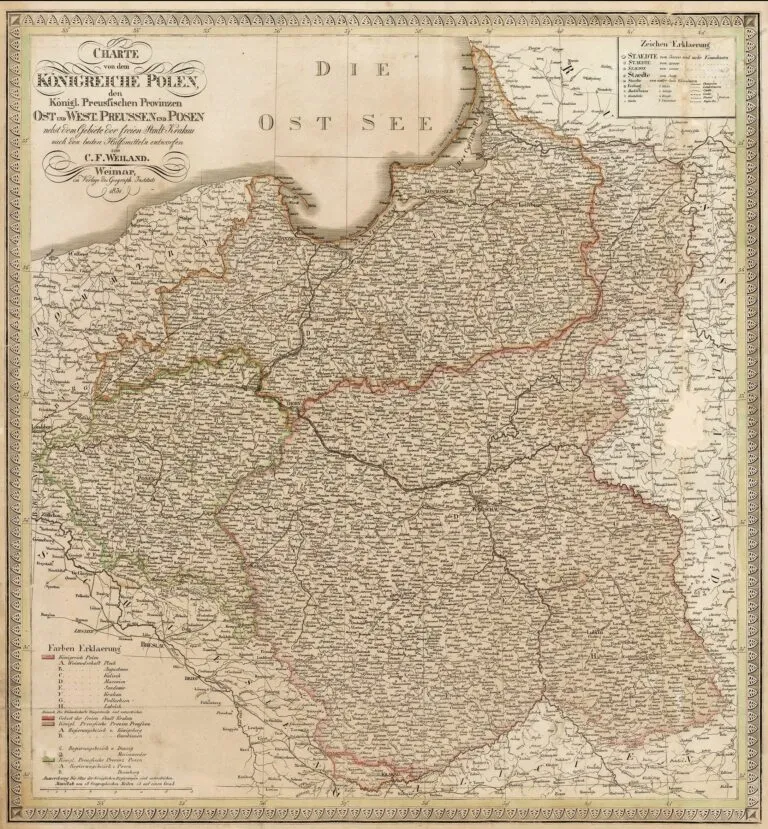 Charte von dem Königreiche Polen,