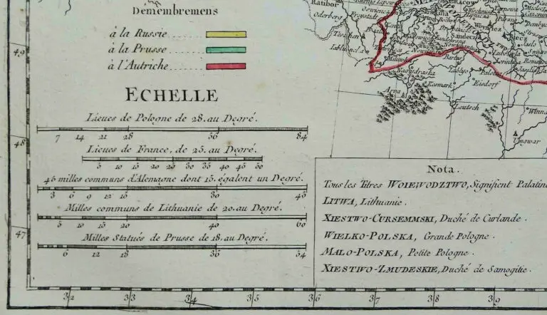 CARTE GENERALE DE LA POLOGNE..,
