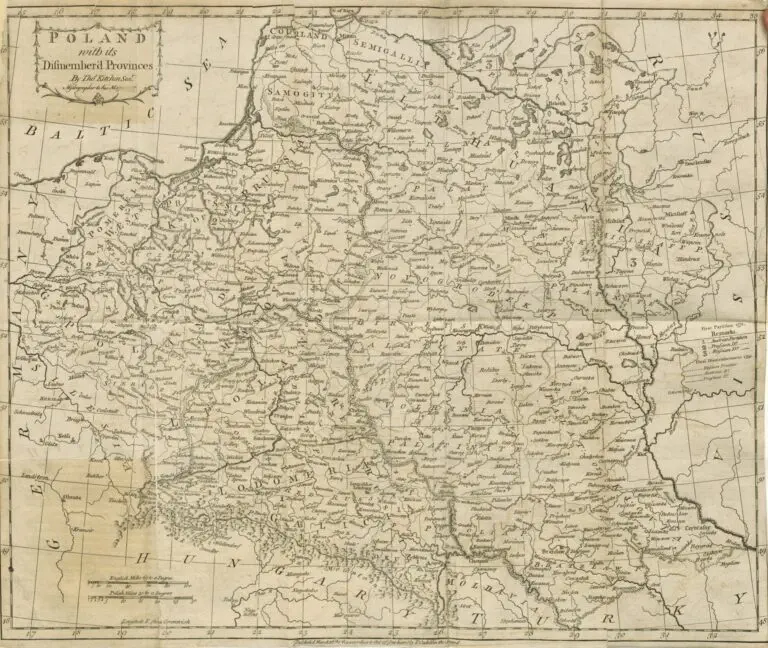 POLAND with its Dismember
