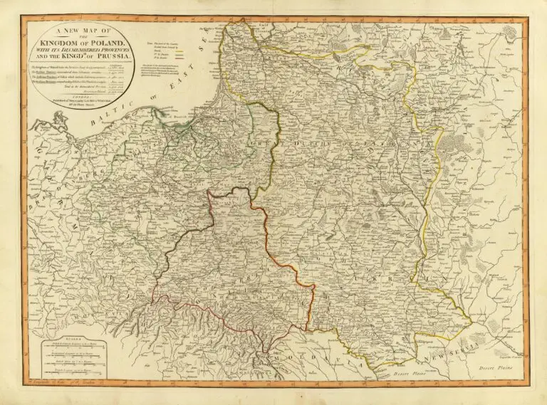 A New Map of the Kingdom of Poland...