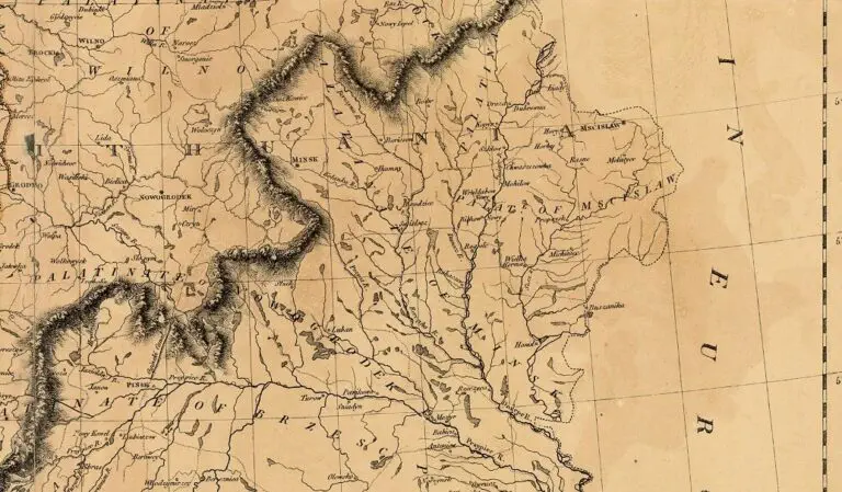 MAP OF POLAND,