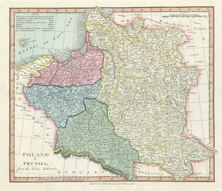 Poland & Prussia, from the latest authorities,