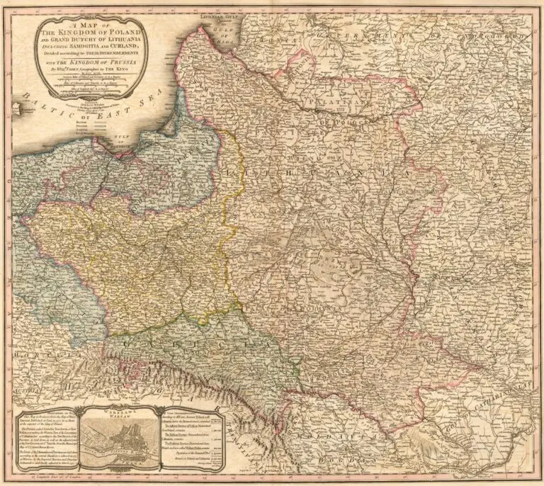 A Map of the Kingdom of Poland and Grand Dutchy of Lithuania...3rd Edition,