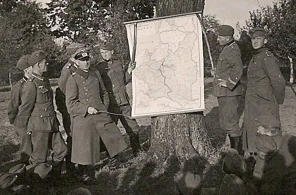 Germans preparing to invade Poland