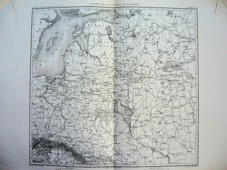 CARTE DE LA RUSSIE D