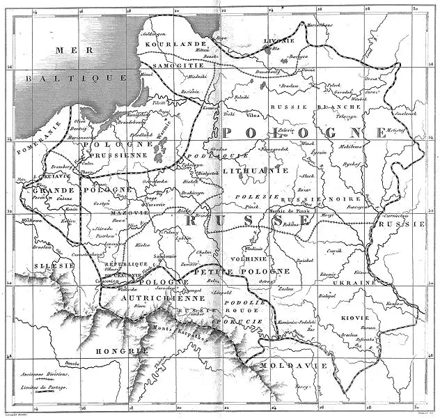 Carte Générale de la Pologne,