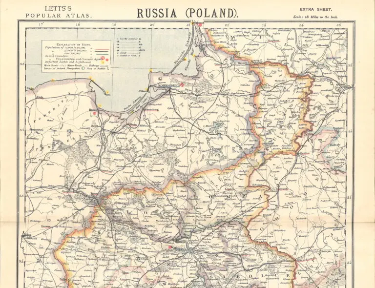 Letts Popular Atlas: