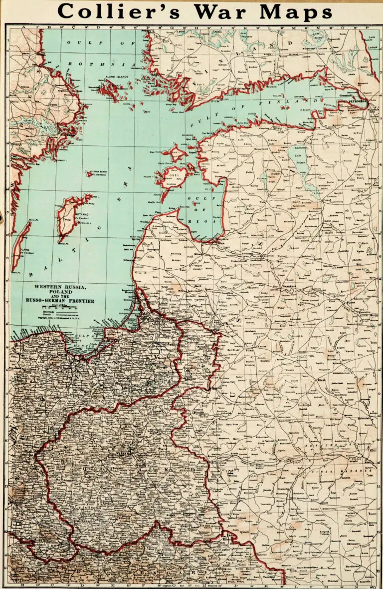 Western Russia, Poland and the Russo- German Frontier,