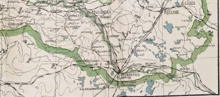 Latvijas Karte. Carte de la Latvie,