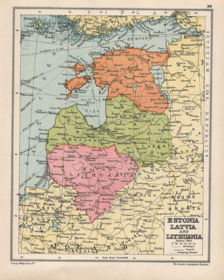 Estonia, Latvia and Lithuania,