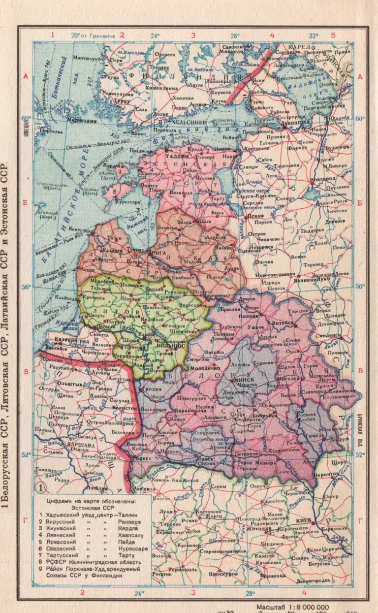 Belarus, Lithunia, Latvia and Estonia CCP