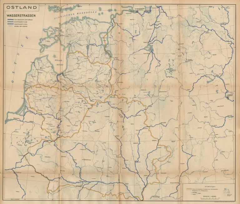 Ostland-Atlas: Baltische Randstaaten,