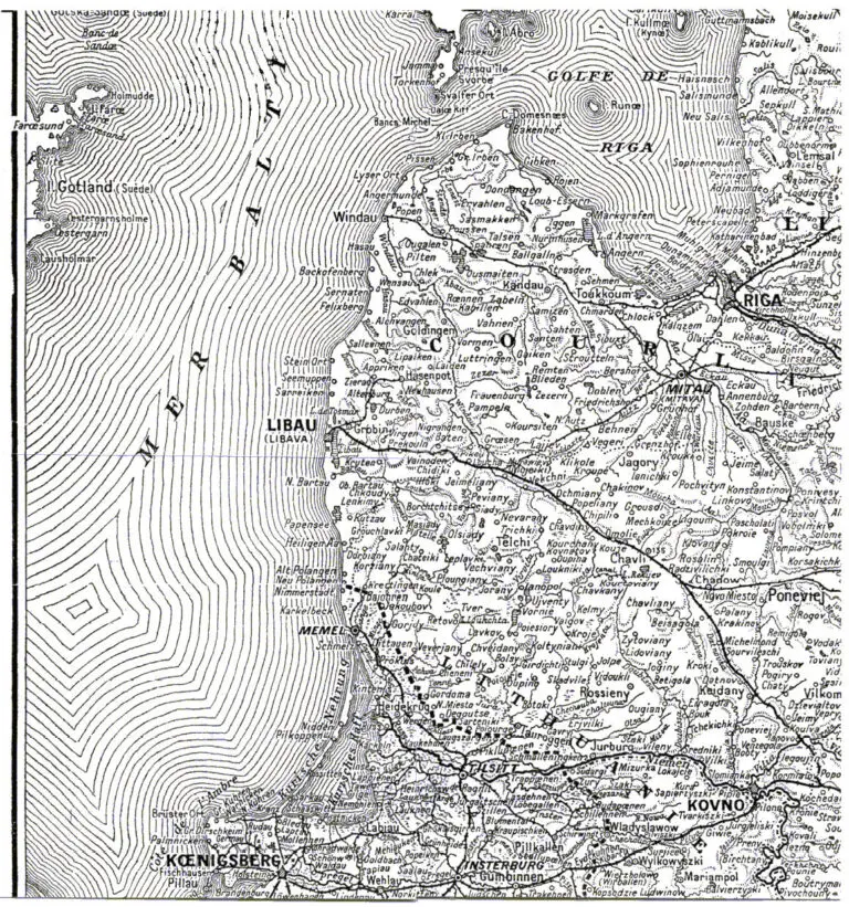 Les Provinces Baltiques De La Russie,