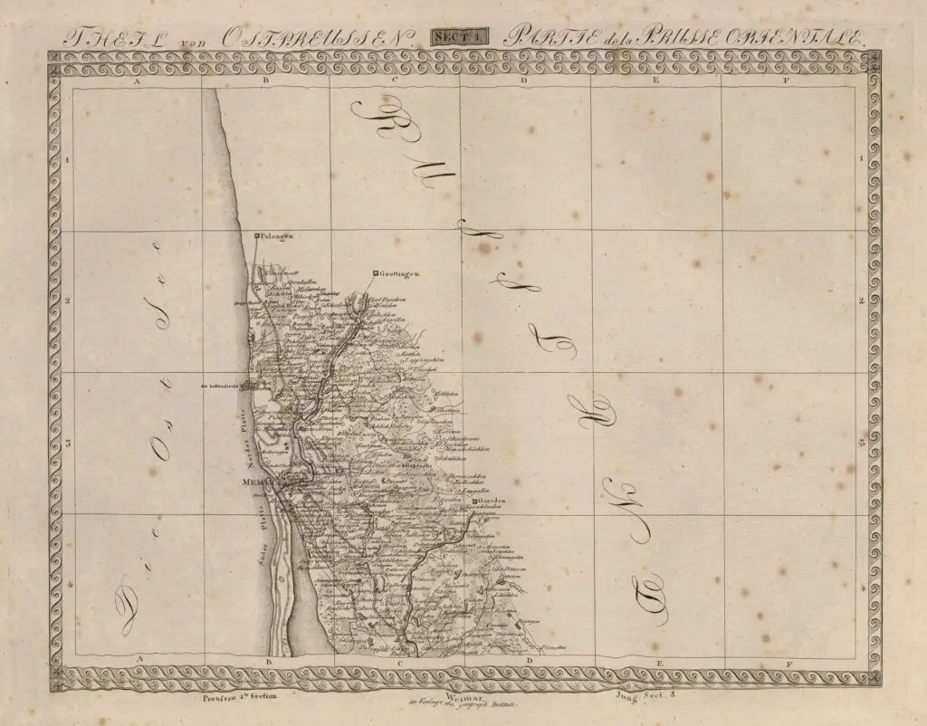 Sect. 1: Memel