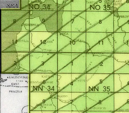 Full map index, and DETAIL of  historic Lithuanian-area maps reproduced to the right.