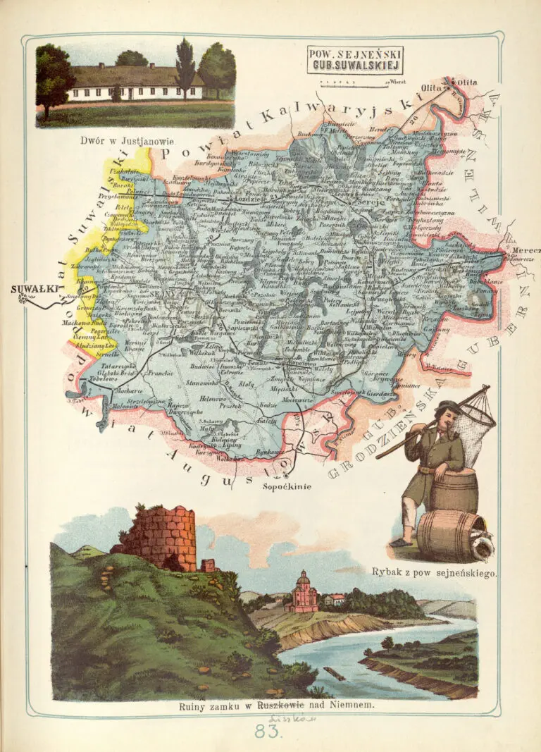 Atlas geograficzny ilustrowany Królestwa Polskiego