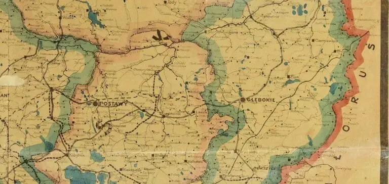 Mapa Wojew. Wilenskiego,