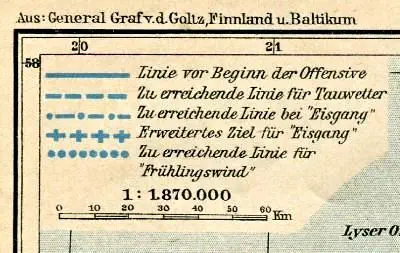 Eroberung Kurlands im Marz 1919