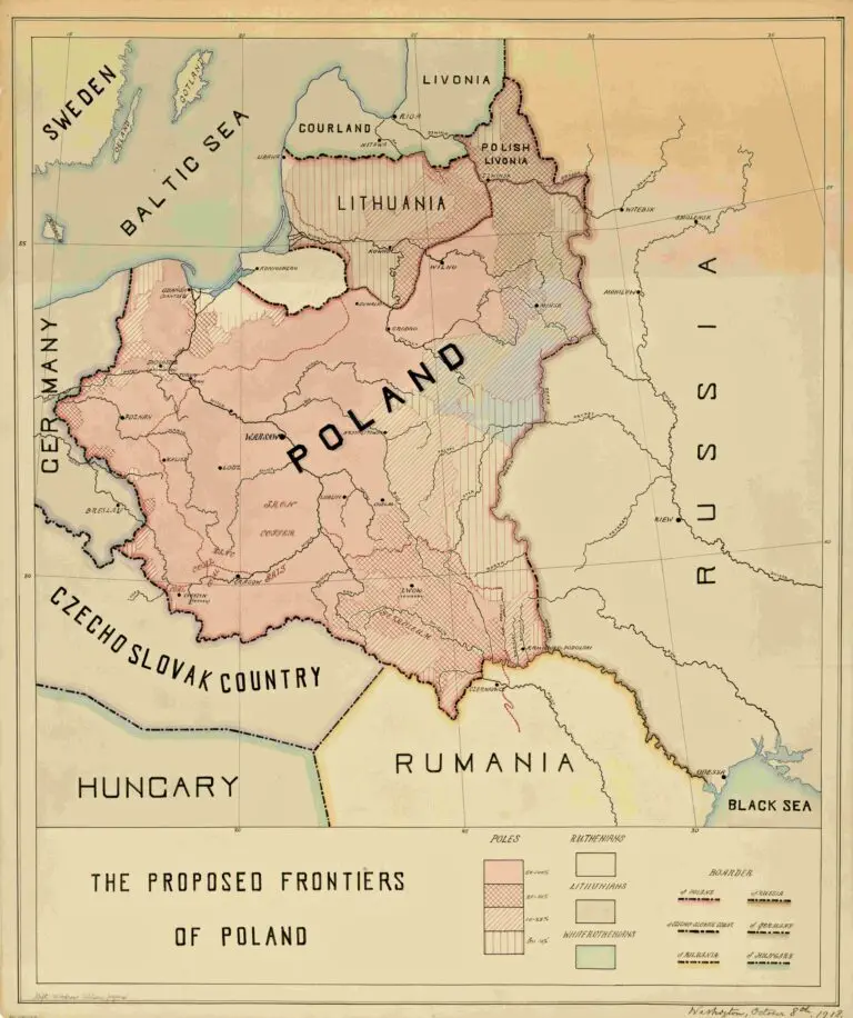The Proposed Frontiers of Poland,