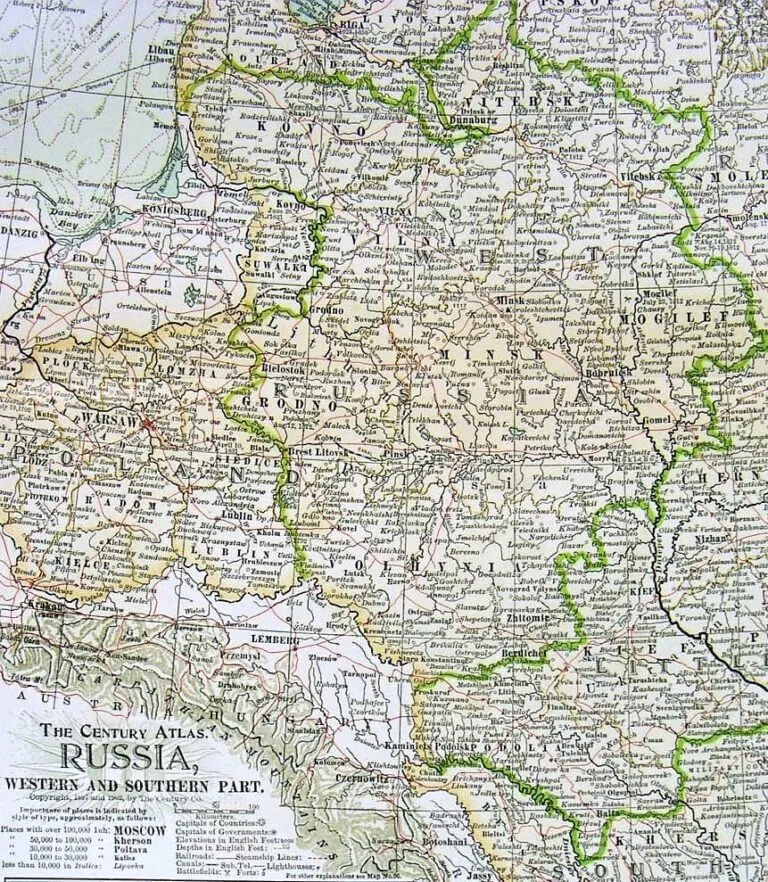RUSSIA, WESTERN AND SOUTHERN PART,