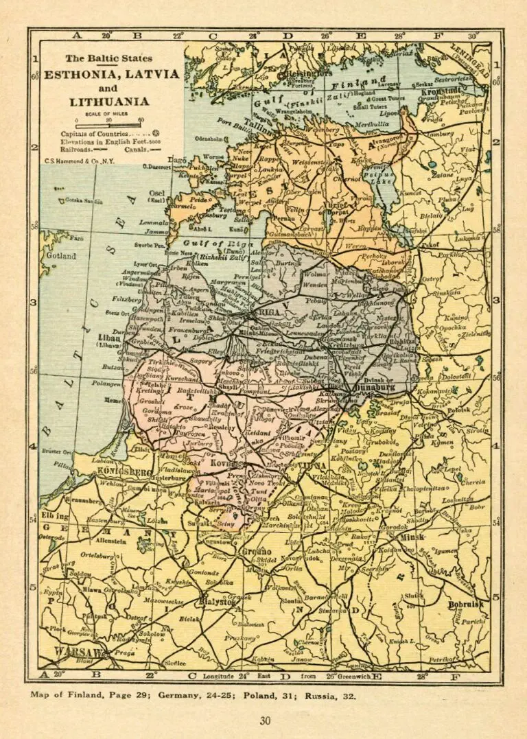 The Baltic States. ESTHONIA, LATVIA, LITHUANIA.