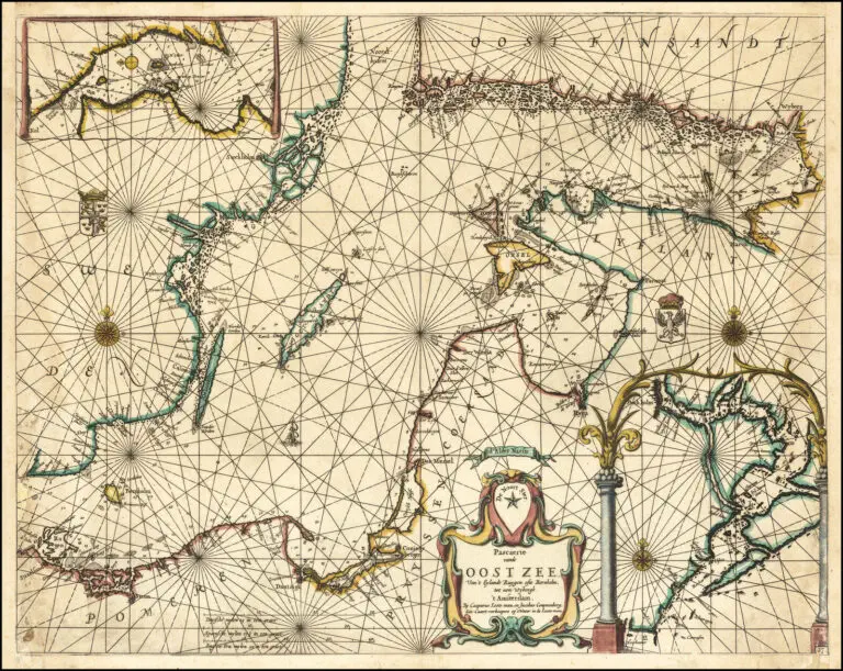 Pascaerte vande Oost Zee: van