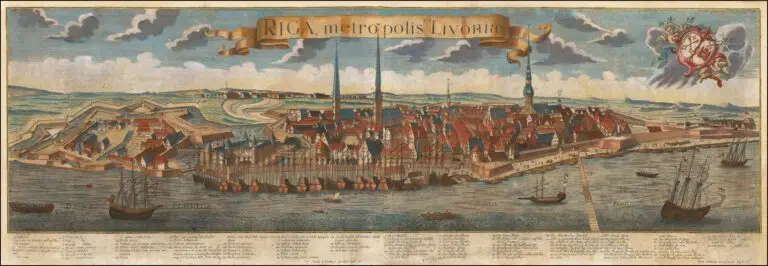 Riga, metropolis Livoniæ,