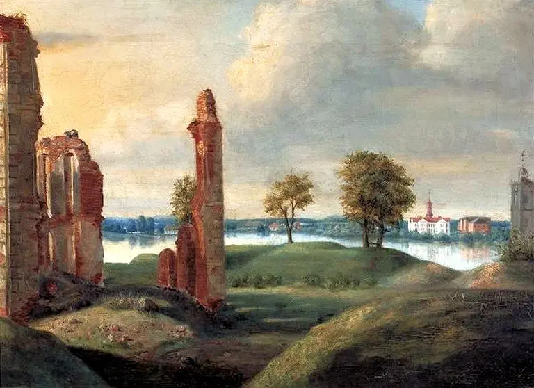 Ruins of Biržai Castle,